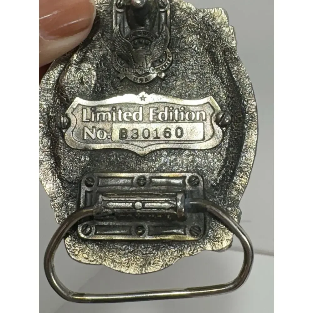 US Constitution Commemorative Belt Buckle 1987 Limited Edition 200th Anniversary